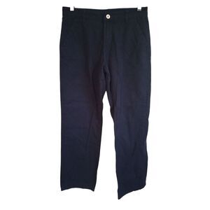 Calvin Klein Women's Dark Blue Slim Straight‎ Fit Jeans Size 16